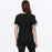 FXR WOMEN'S VICTORY PREMIUM T-SHIRT in Black/Razz