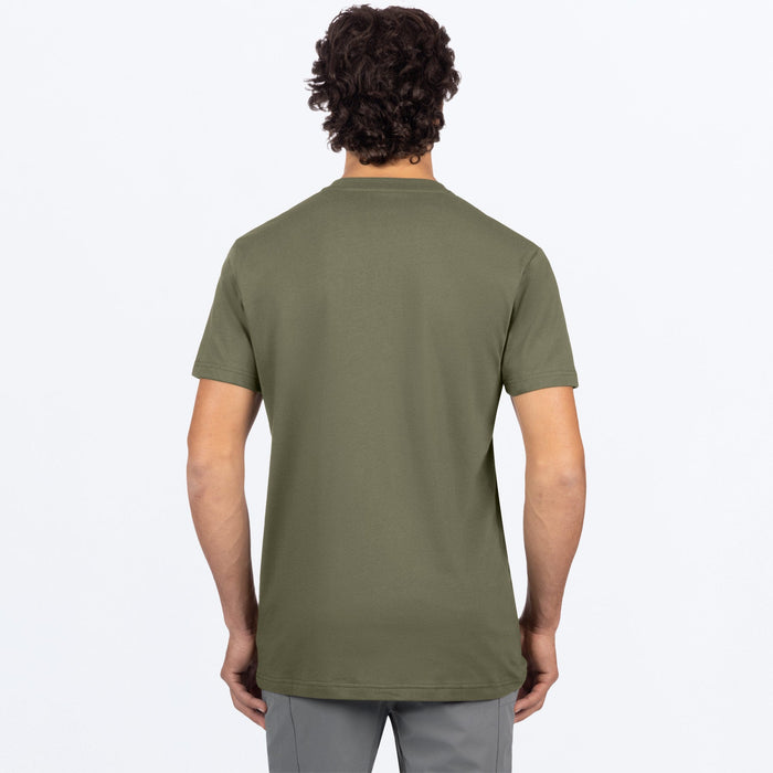 FXR HYDROGEN PREMIUM T-SHIRT 2025 - Moss/Army