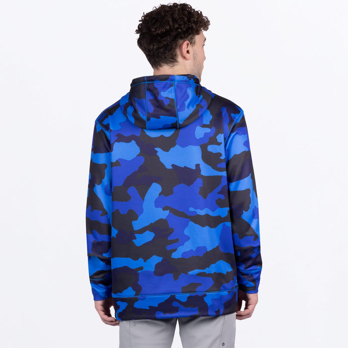 FXR PRO FISH TECH PULLOVER HOODIE 2025 in Blue Camo