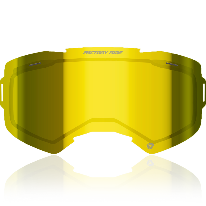 FXR FACTORY RIDE DUAL 2-VENTED LENS 2025 - Bronze/Yellow