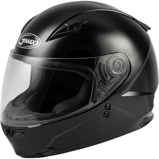 GMAX GM49Y Solid Youth Helmet in Black