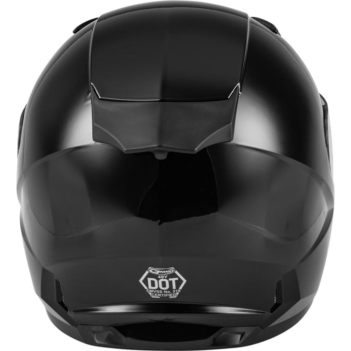 GMAX GM49Y Solid Youth Helmet in Black