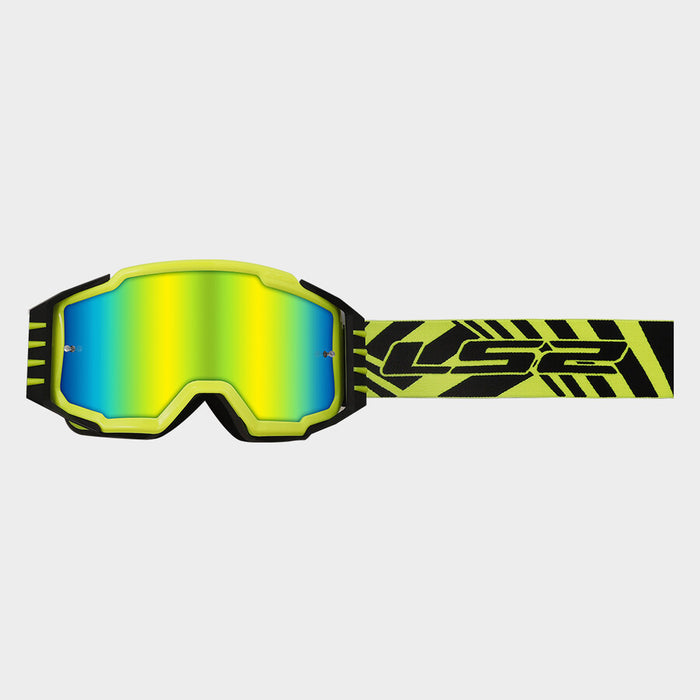 LS2 CHARGER PRO GOGGLES 2026 in Hi-Viz/Black - Iridium Hi-Viz