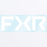 FXR Split Sticker 6” in White/Clear