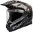 FLY RACING TREKKER KRYPTEK CONCEAL DUAL SPORT HELMET 2026 in Black/Grey/White
