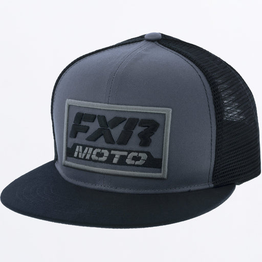 FXR Moto Youth Hat in Grey/Black