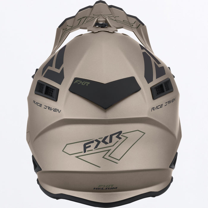 FXR HELIUM PRIME HELMET 2025 - Stone/Army