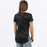 FXR Lotus Active Women's T-shirt in Black Fiber
