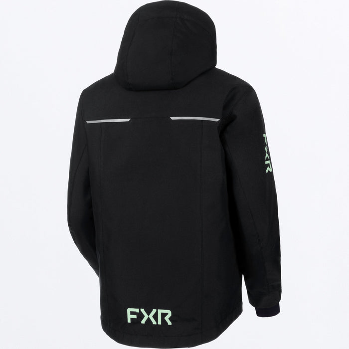 FXR YOUTH KICKER JACKET 2025 - Black/Lt. Sage