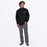 FXR PILOT UPF 1/4 ZIP LONGSLEEVE in Black/Grey