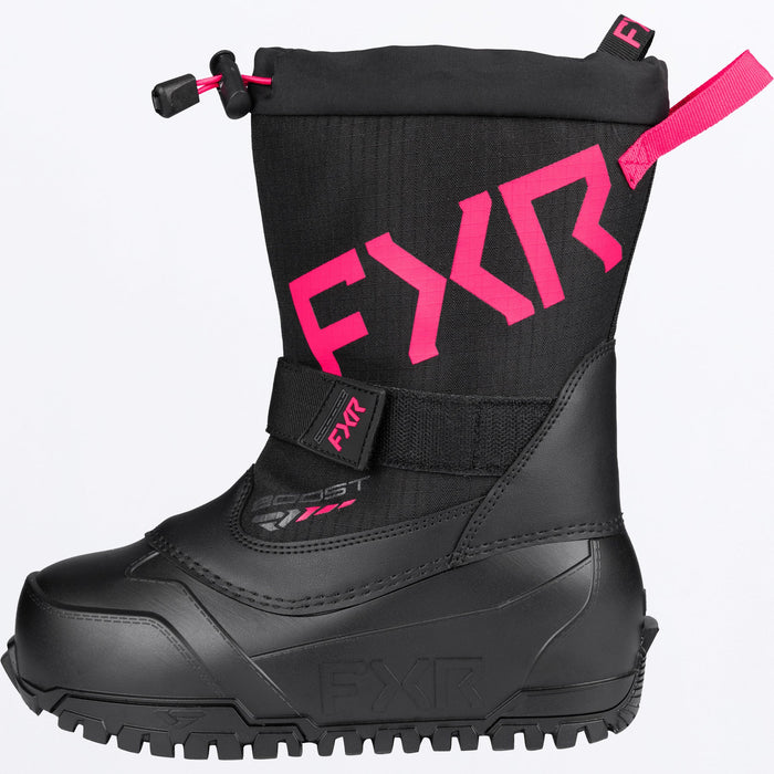 FXR Youth Boost Boot inBlack/Razz