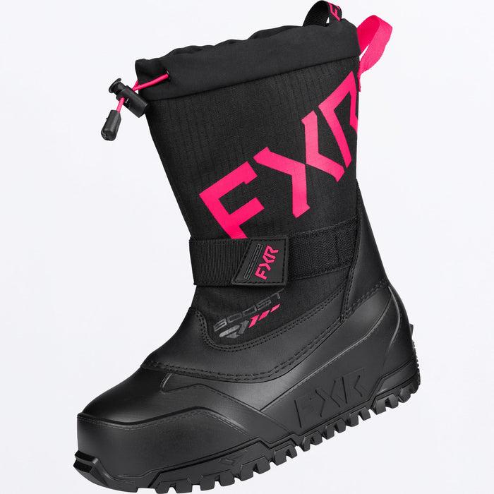 FXR Youth Boost Boot inBlack/Razz