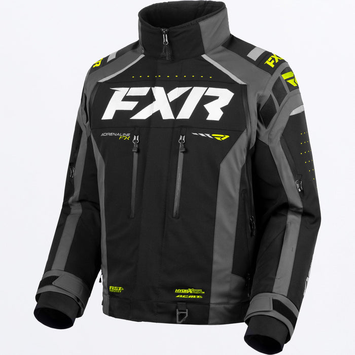 FXR ADRENALINE FX 2-IN-1 JACKET 2025 - Black/Char/HiVis