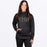 FXR PRO FISH TECH PULLOVER WOMEN'S HOODIE 2025 - Black/Moss