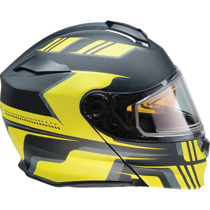 Z1R SOLARIS 2.0 FIRST TRACKS HELMET 2026 in Black/Hi-Vis