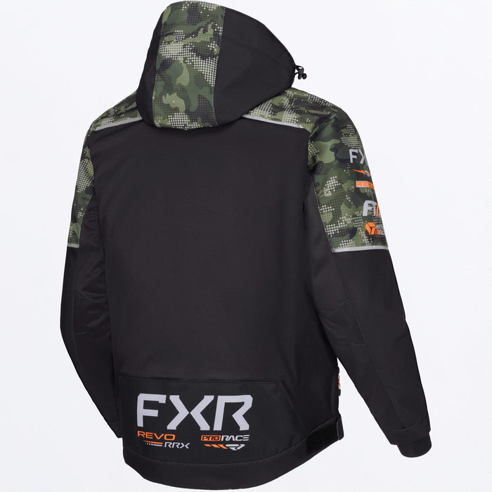 FXR REVO RRX 2-in-1 JACKETS in Black/Camo/Orange