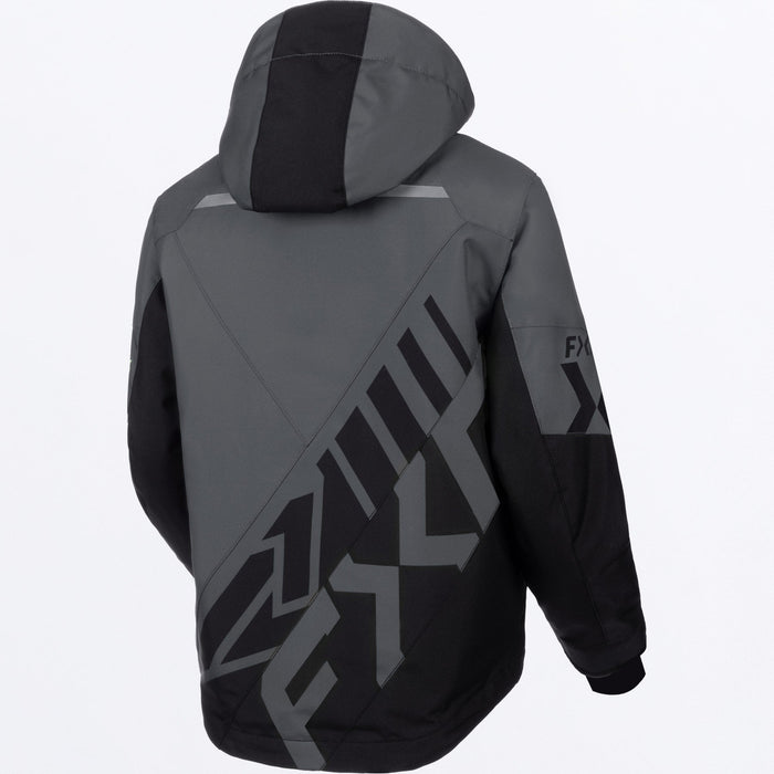 FXR YOUTH COLD CROSS CX JACKET 2025 - Charcoal/Black