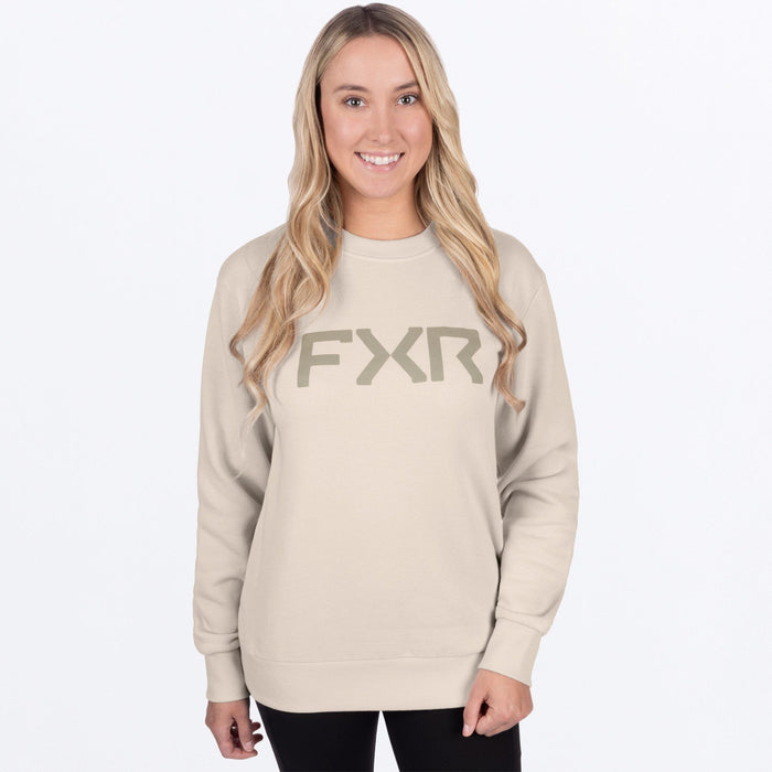 CORE COTTON CREWNECK  WOMEN'S SWEATER