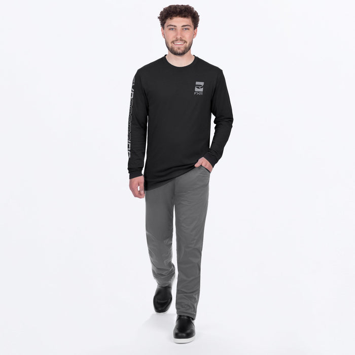FXR VICTORY PREMIUM LONGSLEEVE in Black/Grey