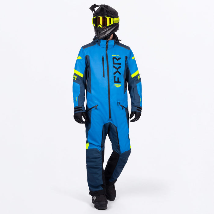 FXR HELIUM LITE MONOSUITS  2026 - Blue/HiVis