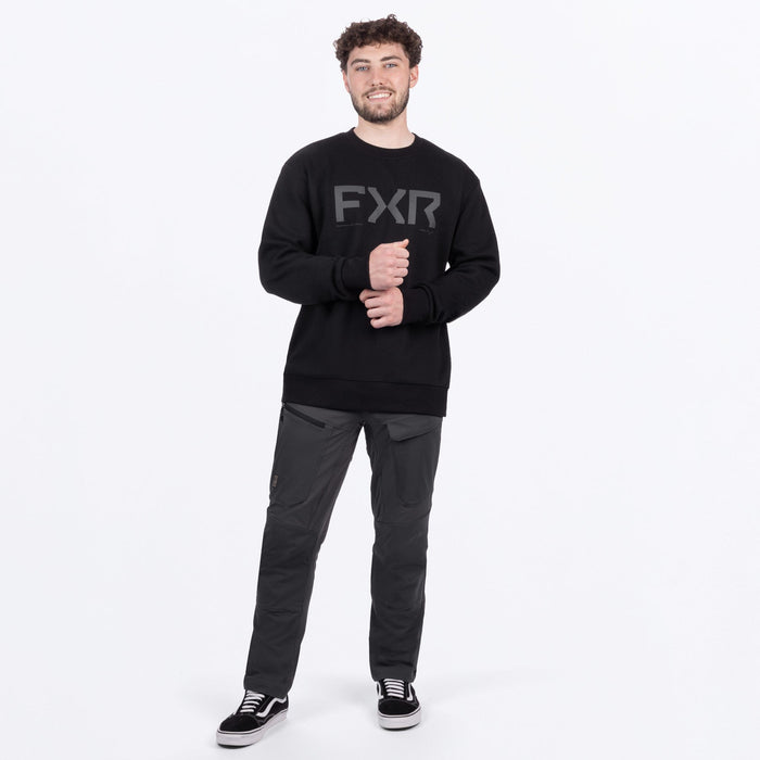 FXR CORE COTTON CREWNECK SWEATSHIRT 2025 - Black Ops