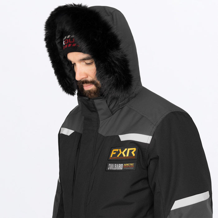 FXR SVALBARD F.A.S.T.™ Insulated Monosuit inBlack/Asphalt/Kash