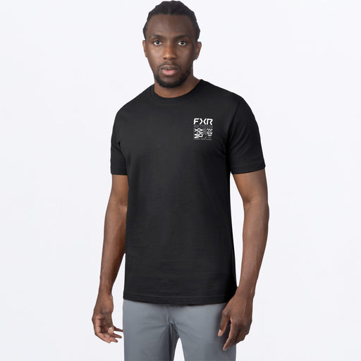 FXR VICTORY LAP PREMIUM T-SHIRT 2025 - Black/White