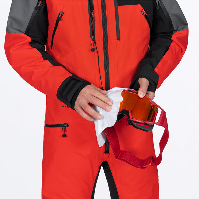 FXR VERTICAL MTX LITE MONOSUITS in Red/Ti/Black