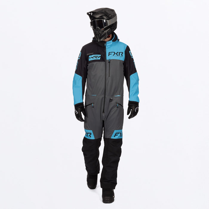 FXR REVO F.A.S.T. Monosuit in Blue/Ti/Black