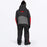 FXR Youth Vertical Monosuit in Ti/Asphalt/Red