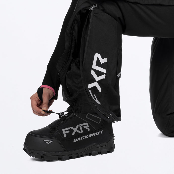 FXR WOMEN'S TEAM FX PANT 2025 - Black/Maui Blue