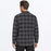 FXR HD FLANNEL SHIRT in Black/Asphalt