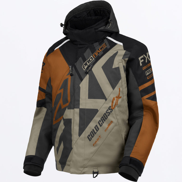 FXR Cold Cross CX Jacket in Umber/Stone/Black