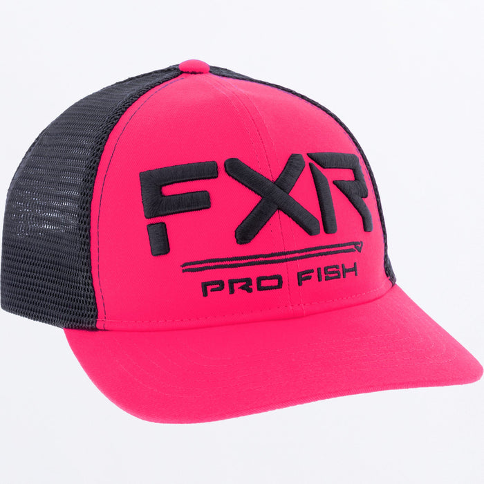 FXR Pro FIsh Hat in Fuchsia/Asphalt