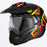 FXR Torque X Team Helmet With E-shield And Sun Shade in Ignition
