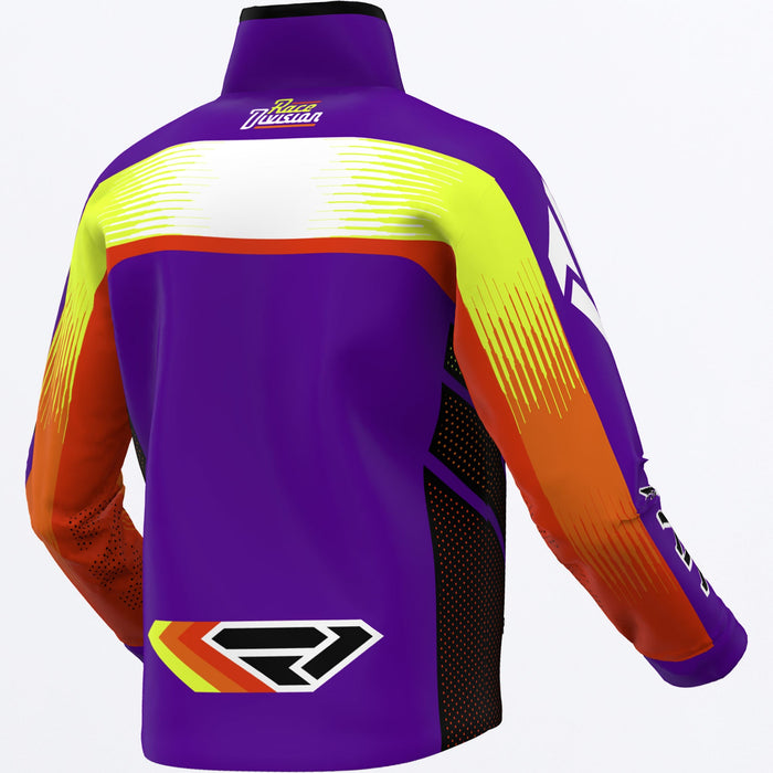 FXR COLD CROSS RR JACKET 2025 - Purple/Vis/Orange