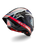ALPINESTARS SUPERTECH R10 TEAM HELMET 2025 IN BLACK/ CARBON FLUO RED/ BLUE MATTE