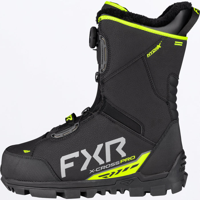 FXR X-CROSS PRO BOA BOOT inBlack/HiVis