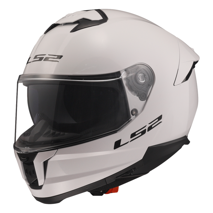 LS2 STREAM II SOLID HELMET 2026 in Glossy White