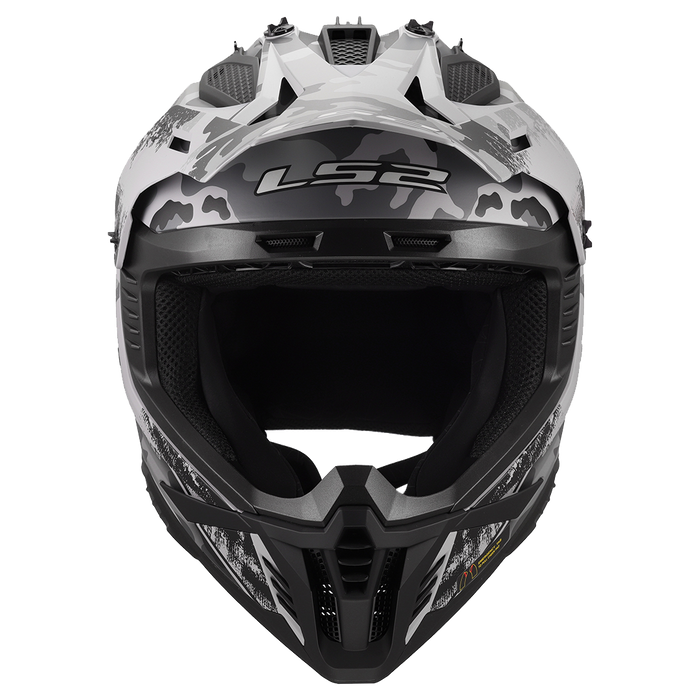 LS2 GATE II CARBINE HELMET 2026 in Tonal Grey/Black