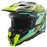 LS2 X-FORCE FAN HELMET 2026 in Black/Turq/Yellow