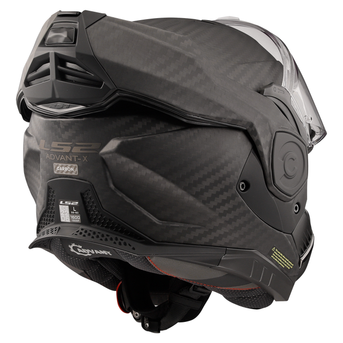 LS2 ADVANT X CARBON SOLID HELMET 2026 in Carbon