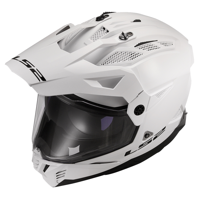 LS2 BLAZE II SOLID HELMET 2026 in Glossy White