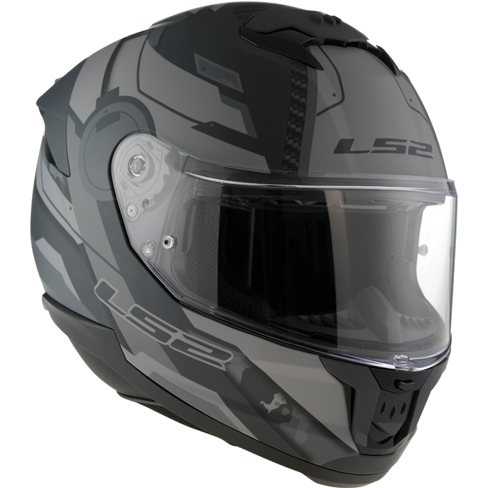 LS2 STREAM II SHADOW HELMET 2026 in Shadow Grey