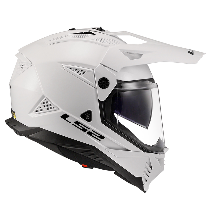 LS2 BLAZE II SOLID HELMET 2026 in Glossy White