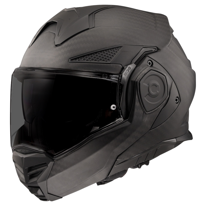LS2 ADVANT X CARBON SOLID HELMET 2026 in Carbon