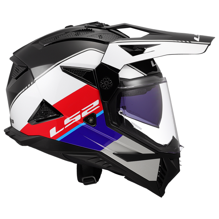 LS2 BLAZE II RALLY HELMET 2026 in Red/white/blue