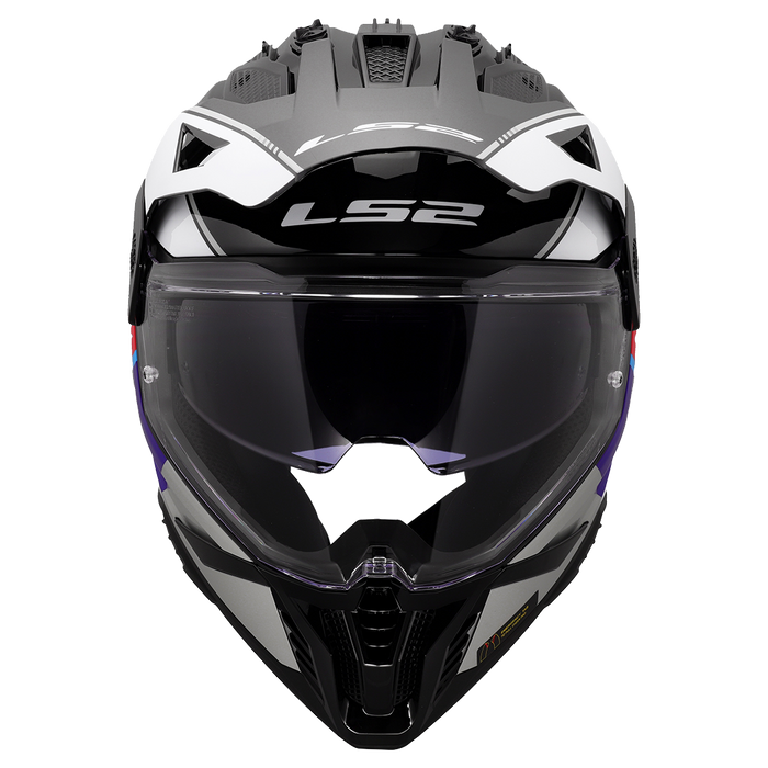 LS2 BLAZE II RALLY HELMET 2026 in Red/white/blue