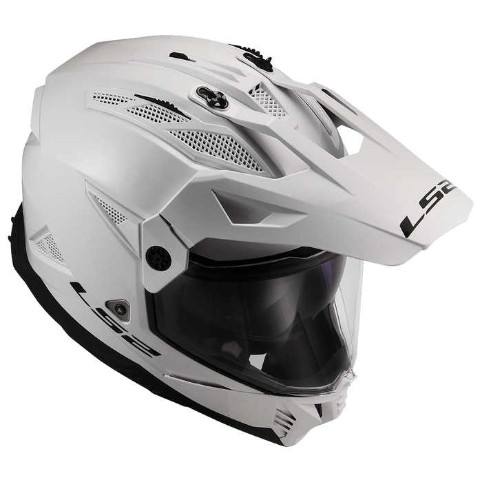 LS2 BLAZE II SOLID HELMET 2026 in Glossy White