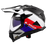 LS2 BLAZE II RALLY HELMET 2026 in Red/white/blue